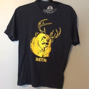 5/$25 Beer T-shirt size medium